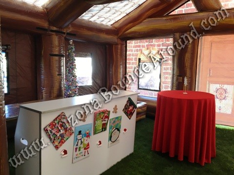 Inflatable Log Cabin Rentals in Phoenix Arizona